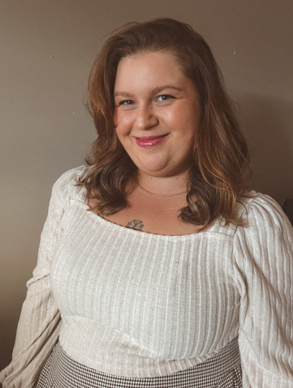 Portrait of Kelsie Stafford, founder of Heartwood Collective